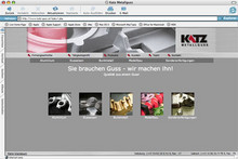 Katz, Web-Auftritt Produkte