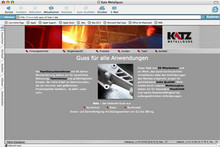 Katz Guss - Internetauftritt, CMS, Werbeagentur Graz, Content-Management-System, Konzeption Newsletter